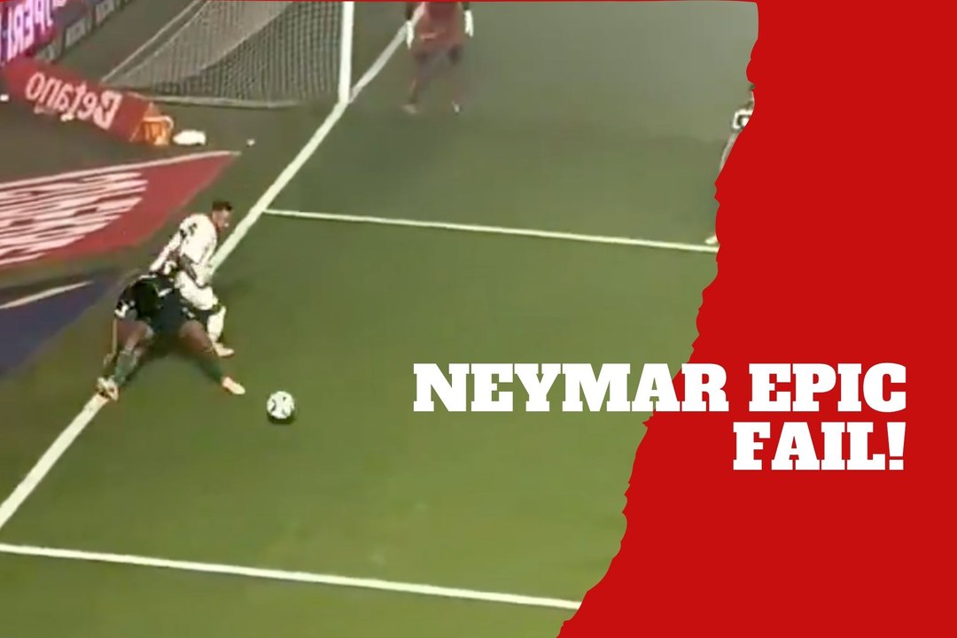 Neymar faces backlash after failing two rainbow flicks in viral video