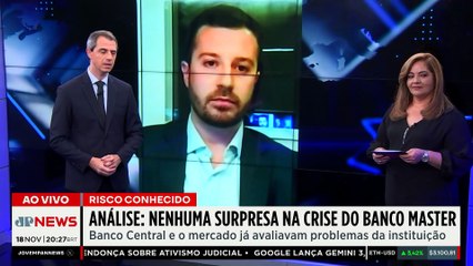 Fraude no Banco Master pode chegar a R$ 12 bilhões; Denise e Callegari analisam