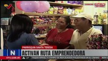 Vicepresidenta Rodríguez inspeccionó la Ruta Emprendedora desde la parroquia Santa Teresa