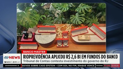 Prejuízo em previdência: RioPrevidência aplicou R$ 2,6 bi em fundos do banco Master