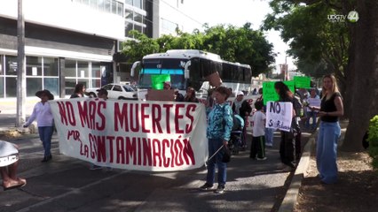 “No queremos doctores patito”: habitantes reclaman atención ante contaminación del Río Santiago