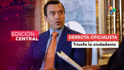 Gobierno de Noboa se resquebraja tras la derrota en la consulta popular