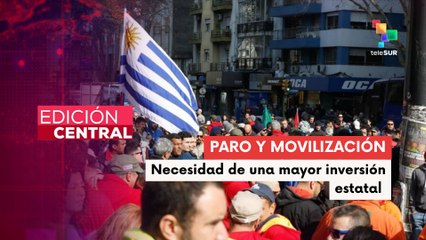 Trabajadores de la salud pública de Uruguay paralizan actividades