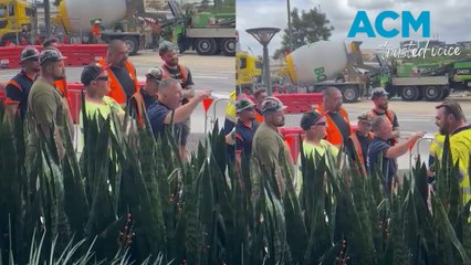 CFMEU and AWU stoush caught on camera as inquiry hears claims of threats and intimidation