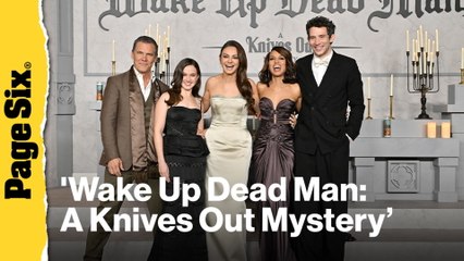 Mila Kunis, Kerry Washington and more celebrities attend the 'Wake Up Dead Man: A Knives Out Mystery' LA premiere