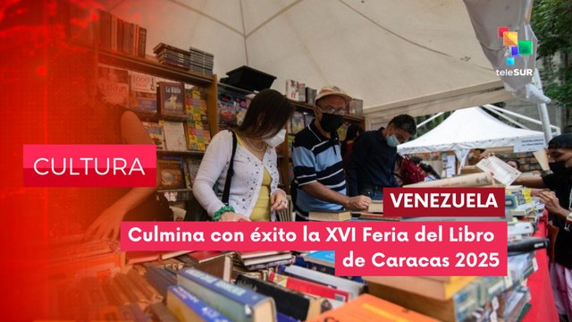 Concluye 16º Edición de la Feria del Libro de Caracas 2025 CULTURA EDICIÓN CENTRAL 18-11-2025