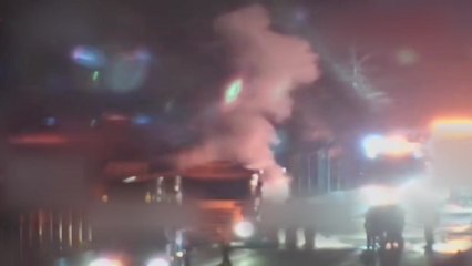 당진대전고속도로 탱크로리 화재...인명 피해 없어 / YTN