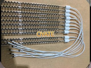 350mm 230v 1000w quartz ir heating lamp carbon fiber heating lamps for oven equipment