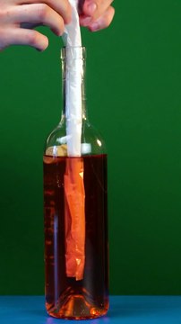 How to Get a Cork Without a Corkscrew 🙂