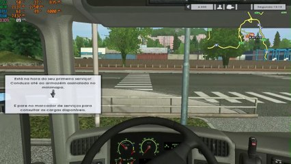 Euro Truck Simulator 1 no Ryzen 5 3400G 16GB de RAM RX 580 8GB 2048SP