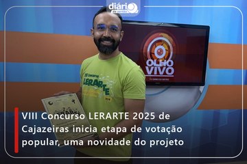 VIII Concurso LERARTE 2025 de Cajazeiras inicia etapa de votação popular, uma novidade do projeto