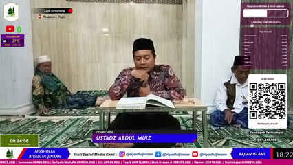 🔴LIVE📡 Eps. #2 - TAFSIR SURAT AL-INSYIRAH _ Musholla Riyadlul Jinaan - Pecabean