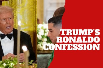 Trump confesses he’s “more respected” after Cristiano Ronaldo joins White House dinner