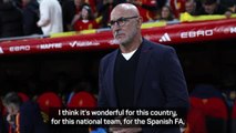 'Wonderful' for Spain to face Argentina in Finalissima - de la Fuente