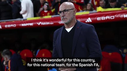 'Wonderful' for Spain to face Argentina in Finalissima - de la Fuente