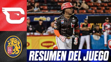Resumen del juego Cardenales de Lara vs Leones del Caracas | 18 de noviembre de 2025