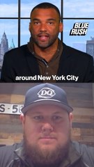 KC Chiefs center @creed_humphrey weighs in on the conversation surrounding the Giants’ d-line with @BrandonLondonTV