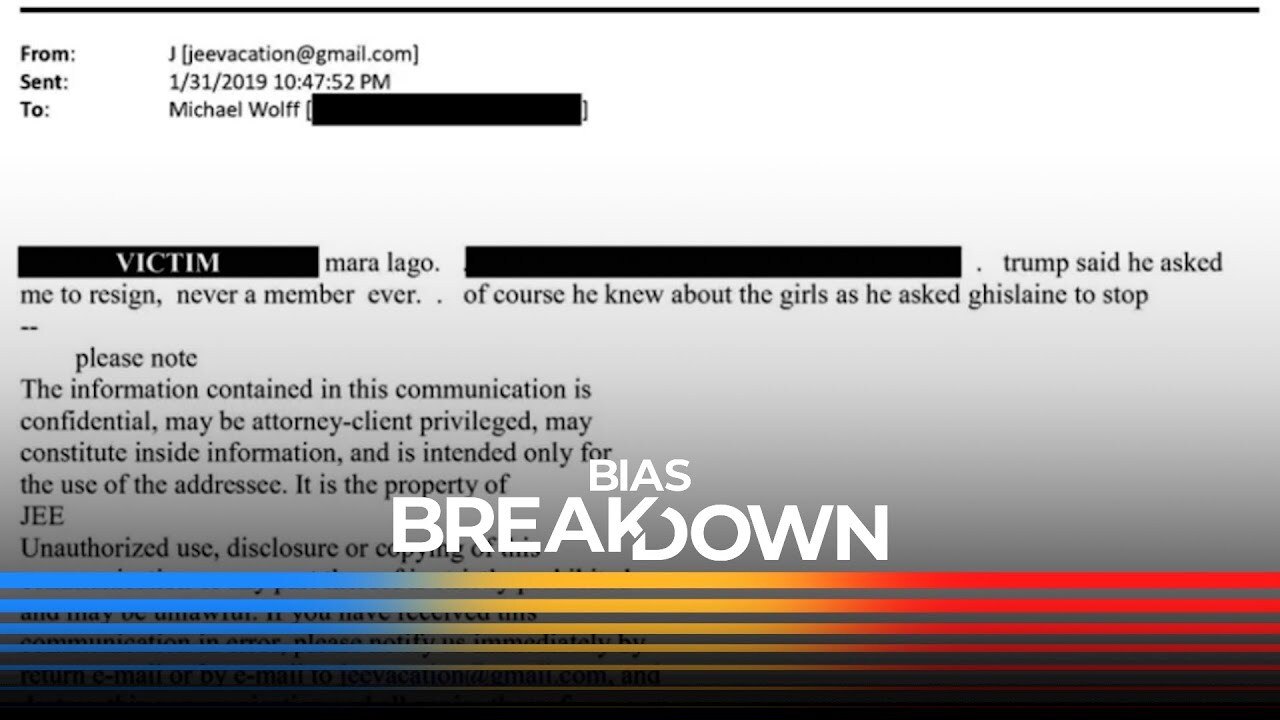 Epstein emails expose media political bias: Choose sources carefully | Bias Breakdown
