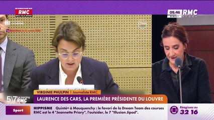 Le Portrait de Virginie Phulpin : Laurence des Cars, la première présidente du Louvre - 19/11