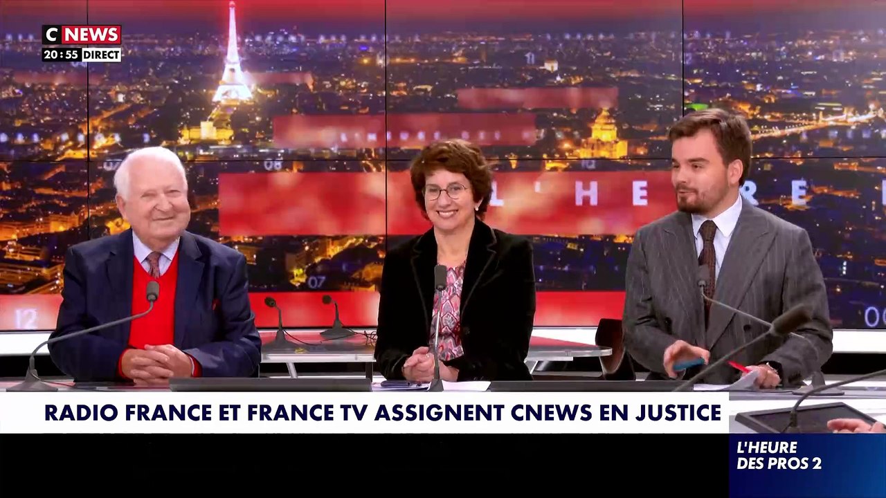 La réponse de Pascal Praud à la plainte de France Télé et Radio France contre CNews :  "S'ils attaquent, on va attaquer, et je vous dis, on va s'amuser sur le dénigrement"