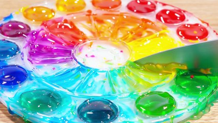 【音フェチ必見】虹色のゼリーとスイカを切る音、どっちが好み？不思議なASMR動画の世界へようこそ！