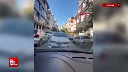 Avcılar'da tartıştığı kişiye eşi ve bebeğinin yanında saldıran sürücü yakalandı