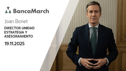 Análisis semanal de economía y mercados (19-11-2025)