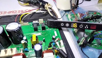 Gree Dc inverter ac HC error code outdoor pcb Dc inverter ac pcb training center Gree service center