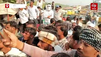 शिवपुरी में मक्का के दाम को लेकर किसानों का फूटा गुस्सा, नेशनल हाईवे 46 पर चक्का जाम