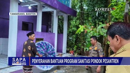 Bupati Tangerang Serahkan Bantuan Program Sanitren 2025 ke 75 Pondok Pesantren