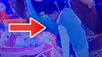 सूट-बूट पहन पार्टी में पहुंचा चोर, नेकलेस लेकर फरार