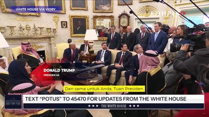 Saat Donald Trump Bela MBS dari Pertanyaan Jurnalis Soal Khashoggi hingga Insiden 9 September