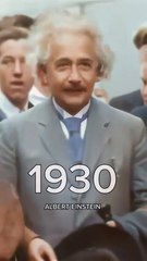 Albert Einstein in 1930 - Restored Footage