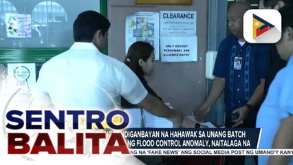 Divisions ng Sandiganbayan na hahawak sa unang batch ng mga kaso ng flood control anomaly, naitalaga na; paglalabas ng unang batch ng arrest warrants, inaasahan ng ICI | ulat ni Harley Valbuena