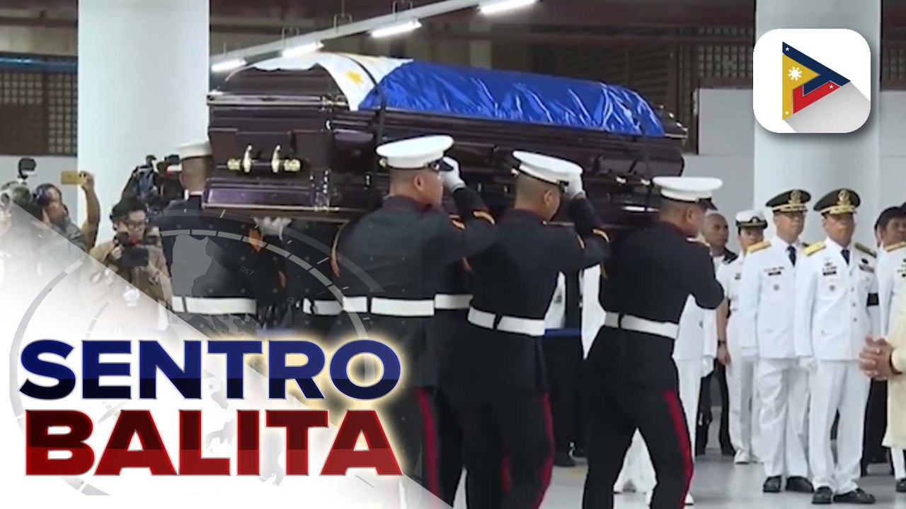 Necrological service para kay yumaong dating Sen. Pres. Enrile, idinaos sa Senado; mga dati at kasalukuyang senador, inalala ang mga legasiya ni Enrile | ulat ni Louisa Erispe