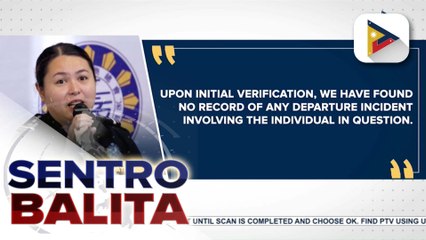 Bureau of Immigration, walang record na umalis ng bansa ang dating aide ni Zaldy Co