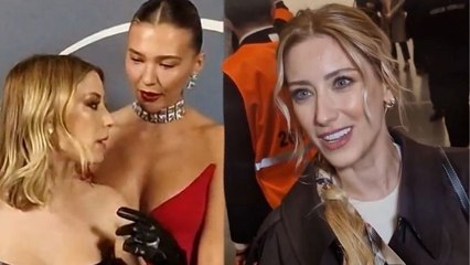 Hazal Kaya'dan 'yer kapma' gerginliği haberlerine açıklama: Ufacık bir şuursuzluğa anlam yüklenmesi beni güldürdü