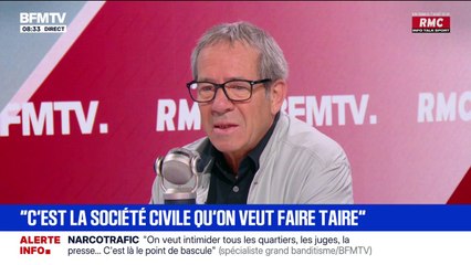 Pour Frédéric Ploquin, spécialiste du grand banditisme, "l'État avance à pas beaucoup trop lents" sur le narcobanditisme
