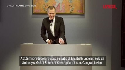 Opera di Klimt venduta all'asta per 236 milioni