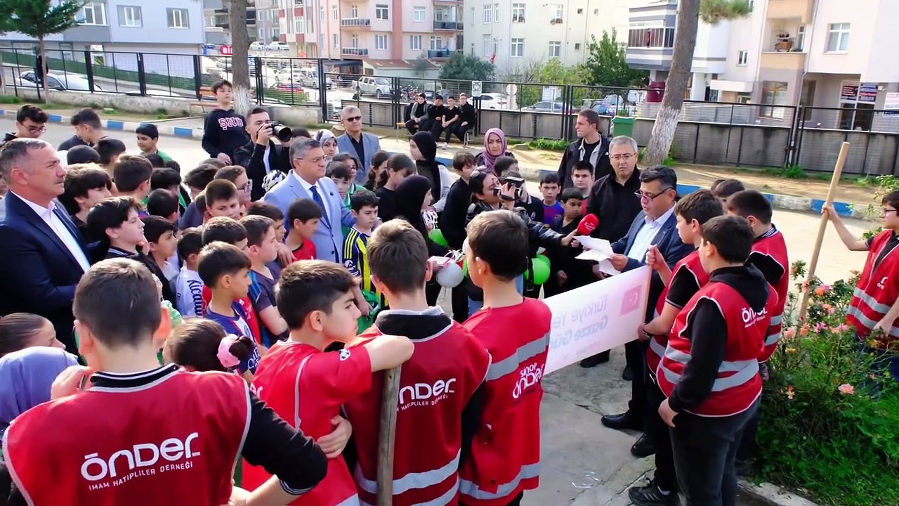 Sinop’ta şehitler anısına fidan dikildi