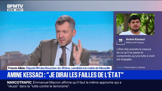 Meurtre de Mehdi Kessaci: On craint de repartir sur une séquence médiatique , confie Franck Allisio député RN et candidat à la mairie de Marseille