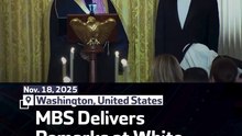 MBS Delivers Remarks at White House Dinner