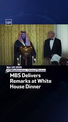 MBS Delivers Remarks at White House Dinner