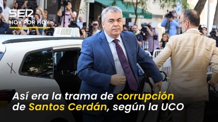Así construyó Santos Cerdán la trama por la que cobraba mordidas a cambio de amañar obras públicas, según la UCO