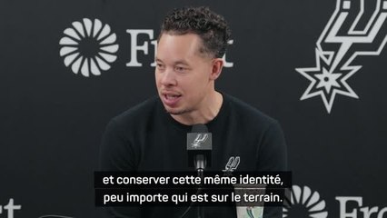 Spurs - Johnson : "Conserver cette même identité, peu importe qui est sur le terrain"