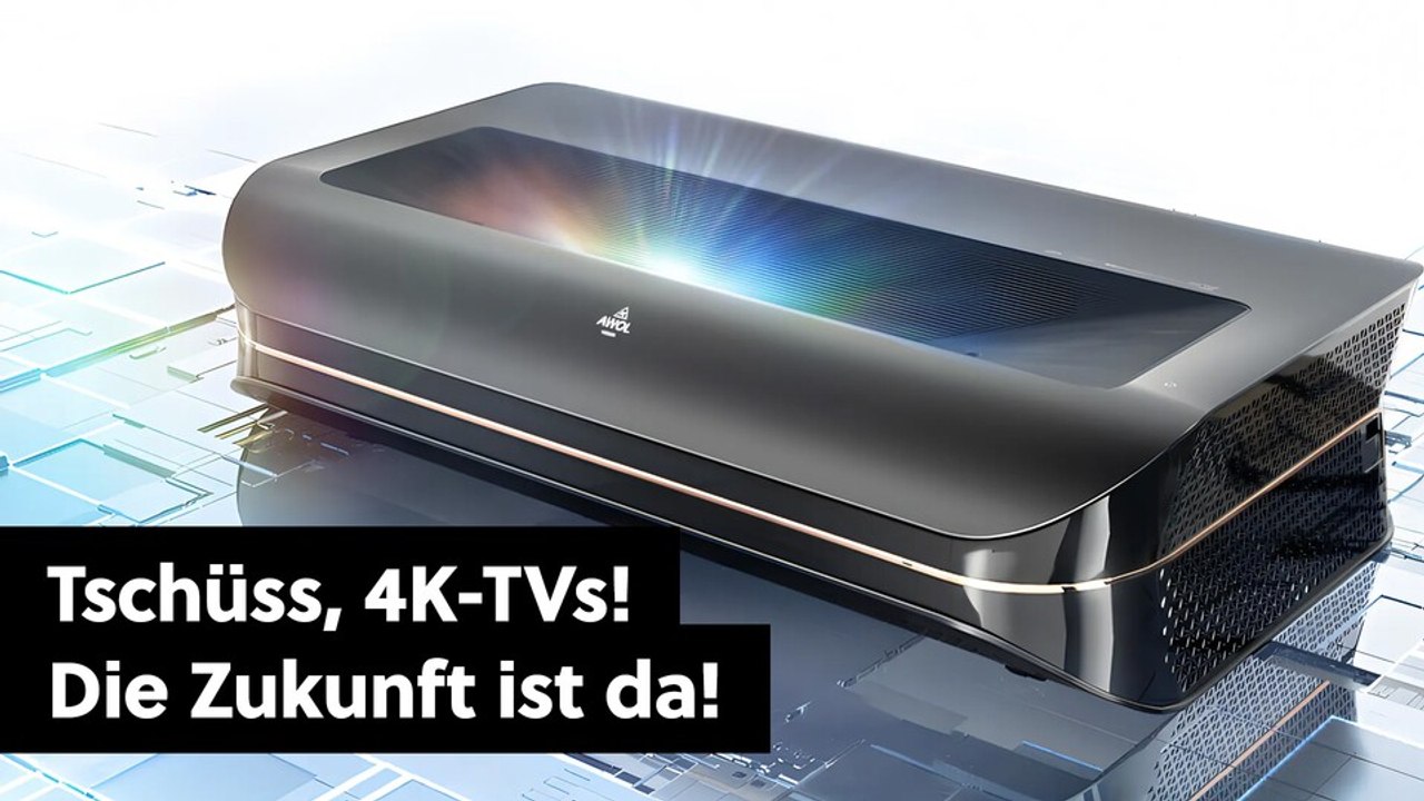 Die Zukunft des Fernsehens ist da: Laser-TVs sind eine Revolution im Heimkino - und das Bild ist göttlich!