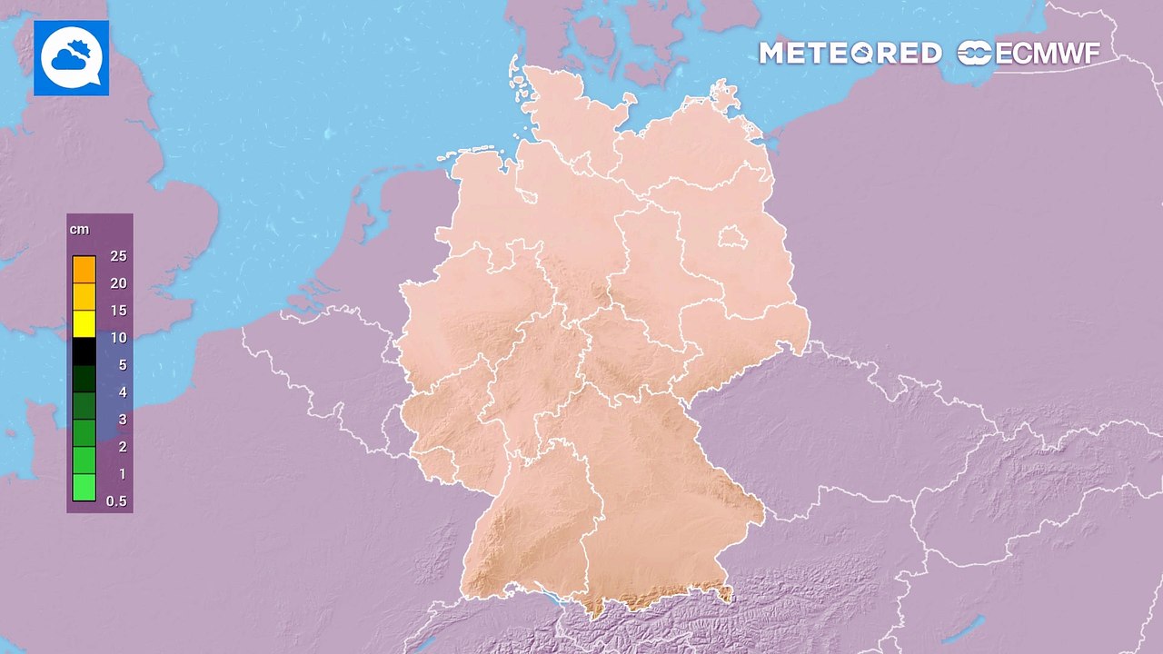 Erster Schnee in Deutschland bis ganz runter!