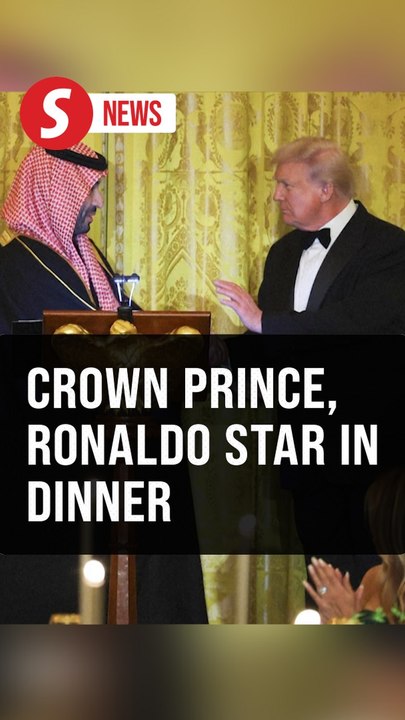 Black-tie dinner in honour of Crown Prince of Saudi Arabia