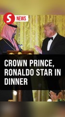 Black-tie dinner in honour of Crown Prince of Saudi Arabia