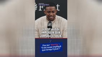 Spurs - Fox ravi d'avoir au bord du parquet un Wembanyama "aussi impliqué que lorsqu'il joue"